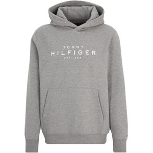 TOMMY HILFIGER Sweatshirt  grijs / wit