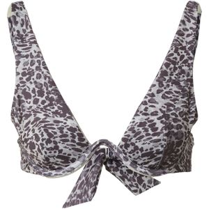 Hunkemöller Bikinitop 'Argentina'  grijs / antraciet / kaki
