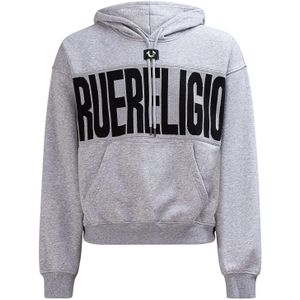 True Religion Sweatshirt  grijs / zwart