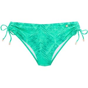Look - Bikinibroekje - Groen Gedessineerd - Recycling-Polyamide