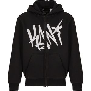 Karl Kani Sweatvest 'KC251-006-1'  zwart / wit