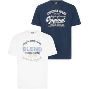 BLEND Shirt ' BHBenop 2 Pack '  wit