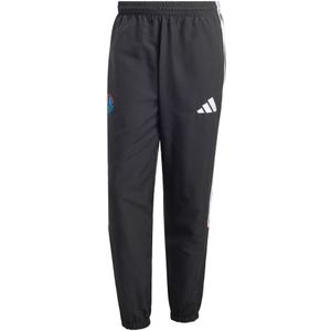 ADIDAS PERFORMANCE Sportbroek  zwart / wit