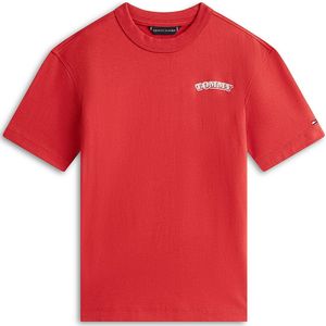 TOMMY HILFIGER Shirt  rood / wit