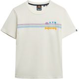 Superdry - Rainbow Stripe - T-shirt - Korte Mouwen