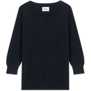 JUST CASHMERE Trui 'Rebecca'  zwart