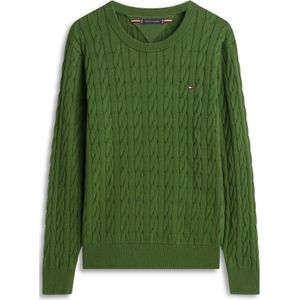 TOMMY HILFIGER Trui 'Classic'  navy / groen / rood / wit