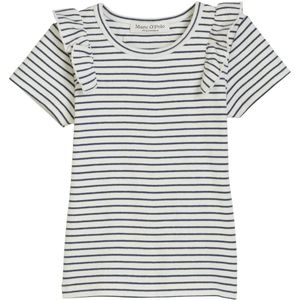 Marc O'Polo Shirt  navy / wit