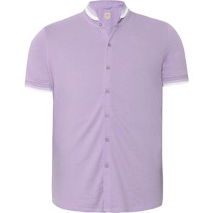 Campus Sutra Overhemd 'Camilo'  purper / wit