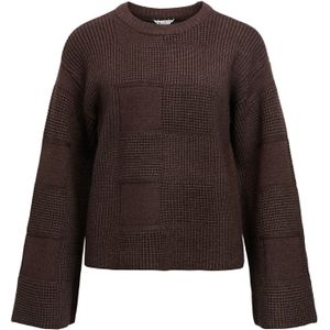 OBJECT Trui 'ENYA'  bruin