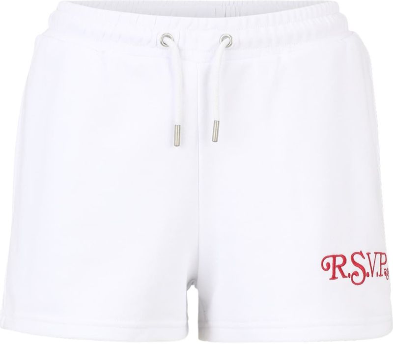 FILA Broek  donkerrood / wit