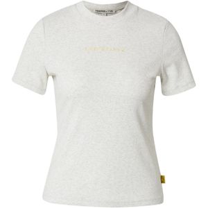 Harper & Yve Shirt  lichtgeel / lichtgrijs