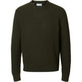 Pullover - 100% Katoen - Ronde Hals - Lange Mouwen - Regular-fit