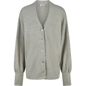 Cotton Candy Gebreid vest  grijs