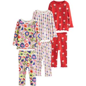 Next Nachtkledij  navy / neongroen / lila / rood / wit