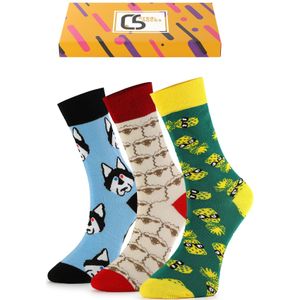 Crea Socks Sokken 'Bunt'  gemengde kleuren