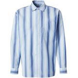 SCOTCH & SODA Overhemd  saffier / lichtblauw / offwhite