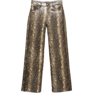 Pull&Bear Broek  beige / zwart