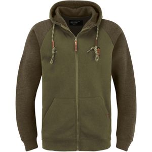 INDICODE JEANS Sweatvest 'Terence'  olijfgroen