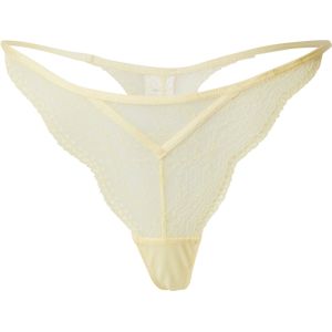 Hunkemöller String 'ISABELLE'  geel