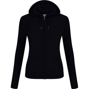 CASH-MERE.CH Gebreid vest  zwart