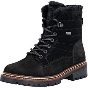 Remonte - Elisabeth Hurley-Collection - Veterboots - Zwart - Waterafstotend TEX-membraan
