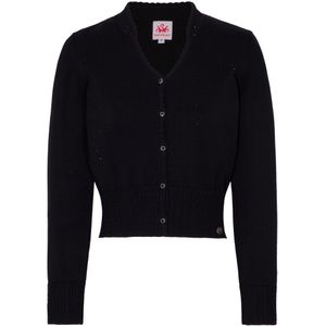 SPIETH & WENSKY Gebreid vest 'Gosina'  zwart