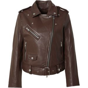 STAND STUDIO Tussenjas  donkerbruin