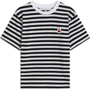 Twist Shirt  rood / zwart / wit