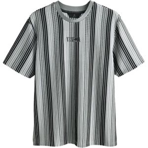 Next Shirt  grijs / donkergrijs / zwart / wit