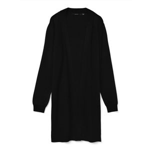 VERO MODA Gebreid vest 'VMNANCY'  zwart