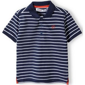 MINOTI Shirt  donkerblauw / wit