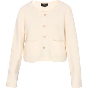 faina Gebreid vest  offwhite