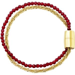 Breil Ketting  goud / bordeaux