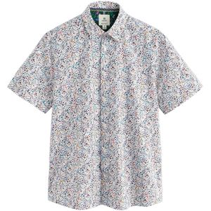 Next Overhemd  groen / petrol / rood / wit