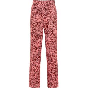 IZIA Broek  eosine / zwart