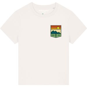 Watapparel Shirt 'Good Vibe'  gemengde kleuren / wit