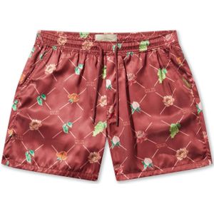 Pas De Monaco Broek  groen / rosa / bourgogne