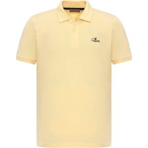 Cool Hill Shirt  lichtgeel / zwart