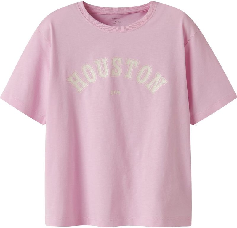 NAME IT - NKFKASSANDRA - T-shirt - Rosa / Offwhite