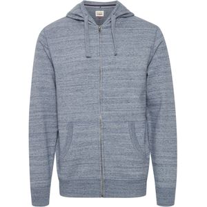 BLEND Sweatvest 'VELNO'  blauw gemêleerd