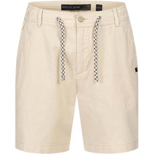 INDICODE Broek 'InBow'  beige / zwart / wit