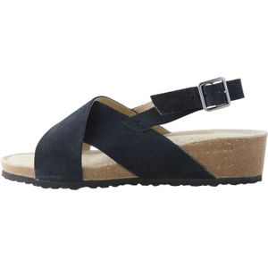 Next Sandalen met riem  marine