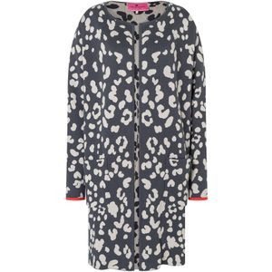 LIEBLINGSSTÜCK Gebreid vest 'Dorle'  antraciet / knalrood / offwhite