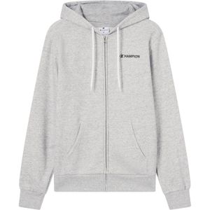 Champion - Sweatvest - Grijs/Zwart - Capuchon - Lange Mouw