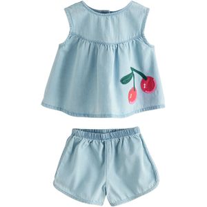 Next Set  lichtblauw / donkergroen / rood