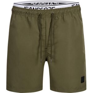 INDICODE JEANS Zwemshorts 'Solomon'  kaki
