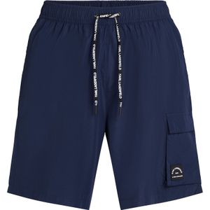 Karl Lagerfeld Boardshorts ' RUE ST-GUILLAUME'  blauw / zwart / wit