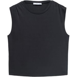 MANGO Top 'KIWI'  antraciet