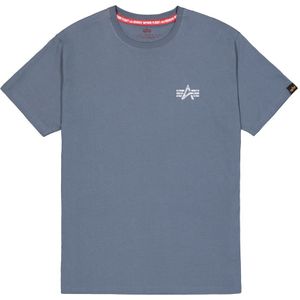 Alpha Industries - T-shirt - Denim blue - Korte Mouwen